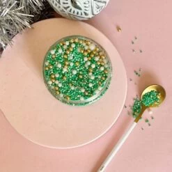 Doe Sprinkles Let It Snow Sprinkles 100g -Dream Cake Shop doe sprinkles let it snow sprinkles 100g p16509 57738 image