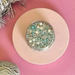 Doe Sprinkles Winter Wonderland Sprinkles 100g -Dream Cake Shop doe sprinkles winter wonderland sprinkles 100g p16510 57748 image
