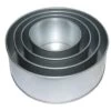 Eurotins 4 Tier Round 3" Deep Cake Tins ( 6 , 8 , 10 , 12 ) - Set Of 4 -Dream Cake Shop eurotins 4 tier round 3 deep cake tins 6 8 10 12 set of 4 p15136 52704 image