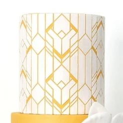 Evil Cake Genius Acrylic Cake Stencil - Art Deco Geometric -Dream Cake Shop evil cake genius acrylic cake stencil art deco geometric p16570 58086 image