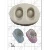 FPC Moulds Baby Bootees' Silicone Mould -Dream Cake Shop fpc moulds baby bootees silicone mould p8220 32885 image