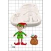 FPC Moulds 'Xmas Elf' Silicone Mould -Dream Cake Shop fpc moulds xmas elf silicone mould p8343 33009 image