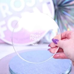 FROST FORM Frost Form- Stencil Liner & Former Base - 6" Round -Dream Cake Shop frost form stencil liner former base 6 round p15070 52526 image