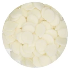 Fun Cakes Natural White Deco Melts Chocolate Buttons - 1kg -Dream Cake Shop fun cakes natural white deco melts chocolate buttons 1kg p12625 44221 image