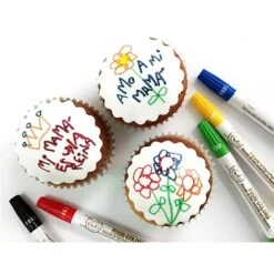 Gourmet Food Pens Edible Ink Markers - Food Colors Classic - Set Of 18 -Dream Cake Shop gourmet food pens edible ink markers food colors classic set of 18 p10221 38516 image