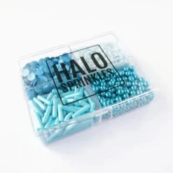 Halo Sprinkles Pick N Mix - Blues 240g -Dream Cake Shop halo sprinkles pick n mix blues 240g p17788 63735 image