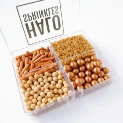 Halo Sprinkles Pick N Mix - Rose Gold / Copper 240g