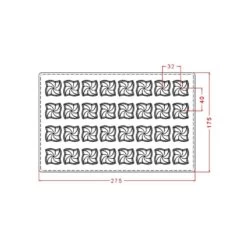 Implast Windmill - Polycarbonate Chocolate Mould -Dream Cake Shop implast windmill polycarbonate chocolate mould p17117 61098 image