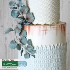 Katy Sue Designs Katy Sue Moulds - Seamless Scandi Leaves Silicone Mould -Dream Cake Shop katy sue designs katy sue moulds seamless scandi leaves silicone mould p13187 46075 image