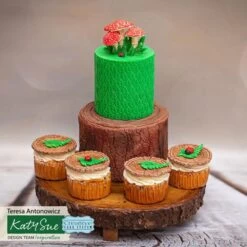 Katy Sue Designs Katy Sue Moulds - Seamless Scandi Leaves Silicone Mould -Dream Cake Shop katy sue designs katy sue moulds seamless scandi leaves silicone mould p13187 46078 image