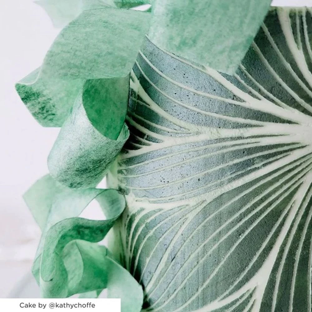 Lacupella Seamless Cake Stencil - AMARA 6 Lacupella Seamless Cake Stencil - AMARA - Image 4