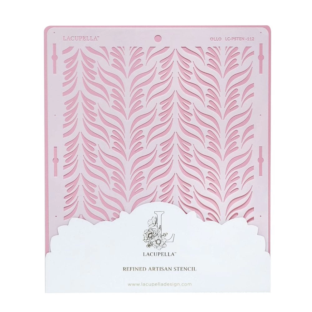 Lacupella Seamless Cake Stencil - OLLO 2 Lacupella Seamless Cake Stencil - OLLO