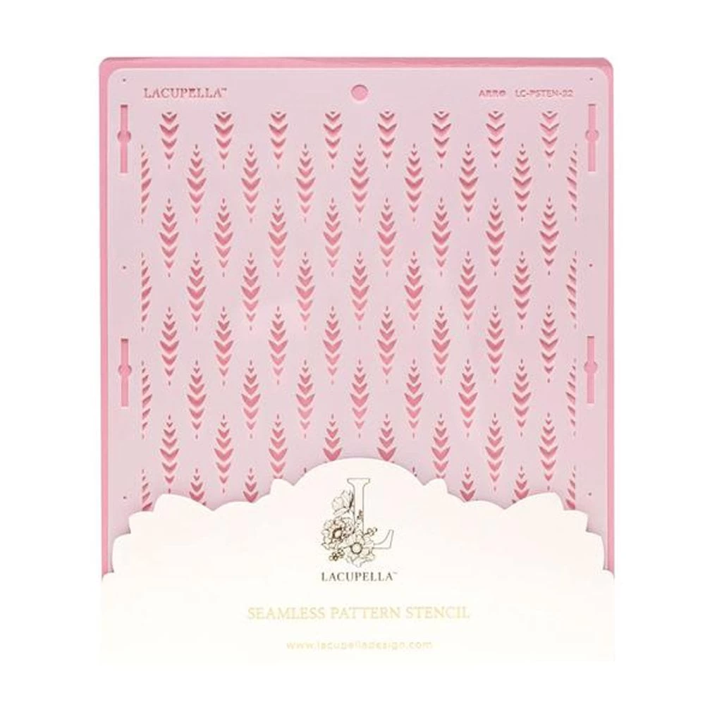 Lacupella Seamless Pattern Cake Stencil - ARRO 3 Lacupella Seamless Pattern Cake Stencil - ARRO