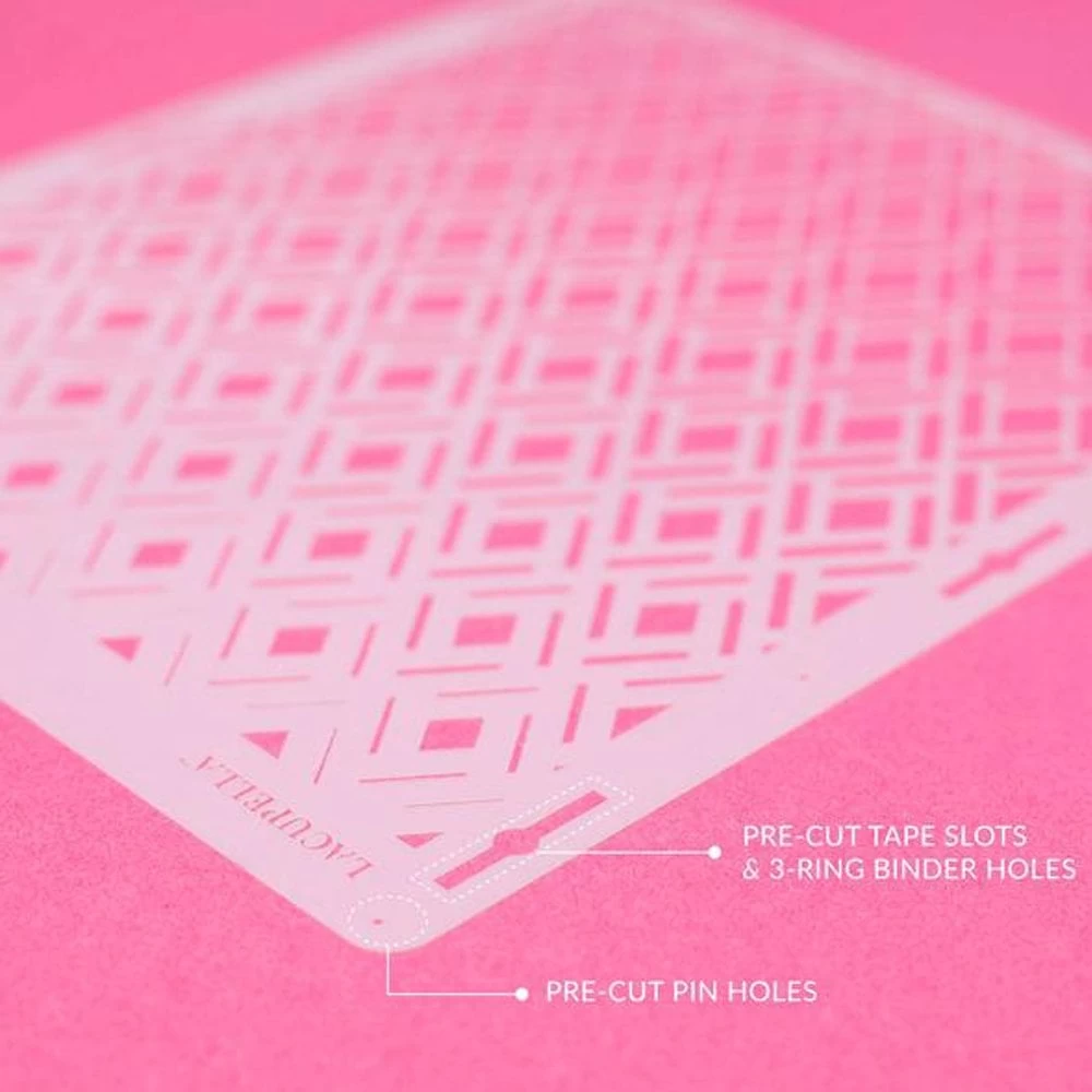 Lacupella Seamless Pattern Cake Stencil - ARRO 5 Lacupella Seamless Pattern Cake Stencil - ARRO - Image 3