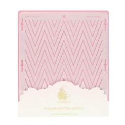 Lacupella Seamless Pattern Cake Stencil - CHEVI