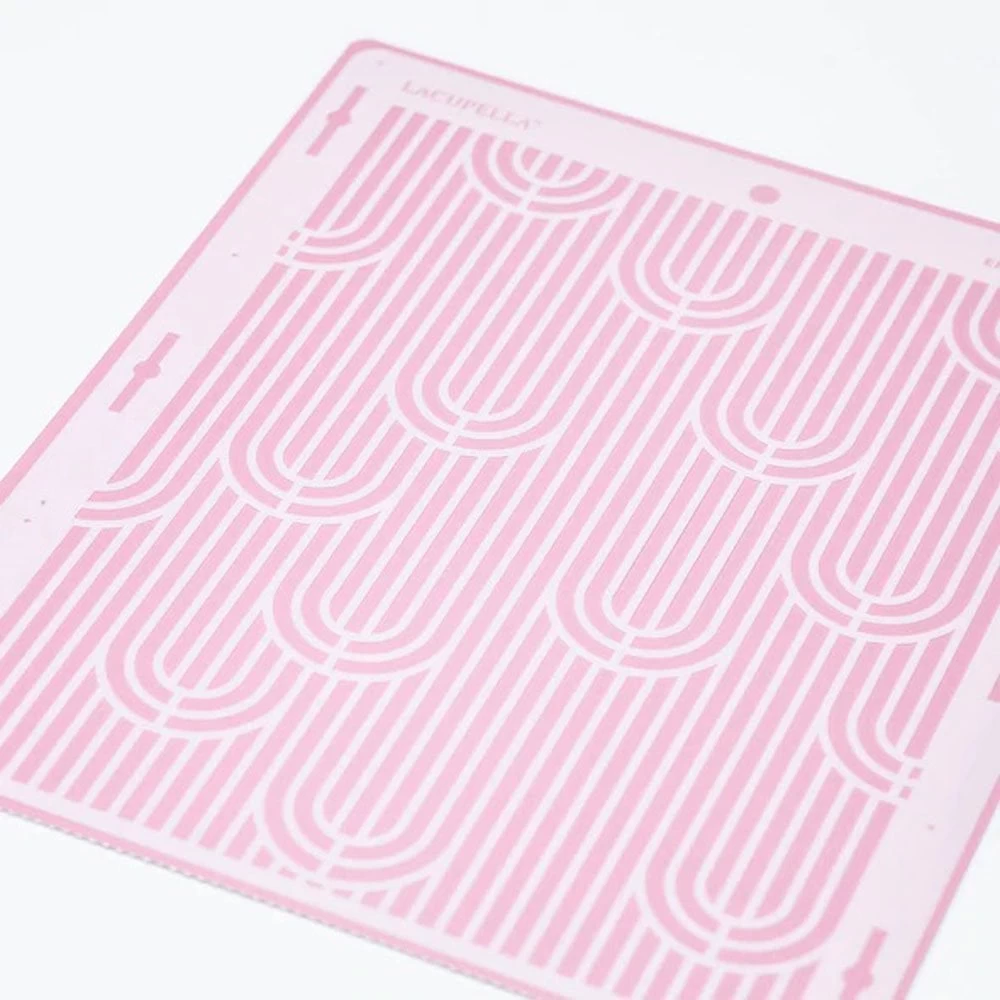 Lacupella Seamless Pattern Cake Stencil - ENIC 4 Lacupella Seamless Pattern Cake Stencil - ENIC - Image 2