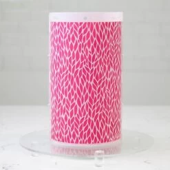 Lacupella Seamless Pattern Cake Stencil - FOLIA -Dream Cake Shop lacupella seamless pattern cake stencil folia p13365 46561 image