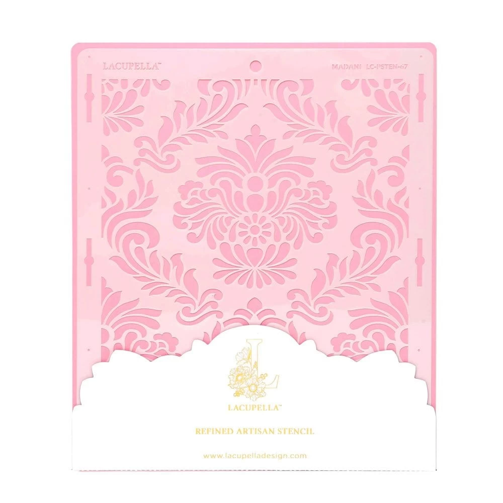 Lacupella Seamless Pattern Cake Stencil - MADANI 3 Lacupella Seamless Pattern Cake Stencil - MADANI