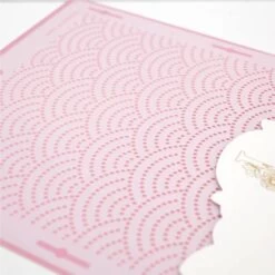 Lacupella Seamless Pattern Cake Stencil - ORIO -Dream Cake Shop lacupella seamless pattern cake stencil orio p13638 47494 image