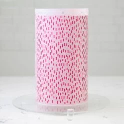 Lacupella Seamless Pattern Cake Stencil - REINE -Dream Cake Shop lacupella seamless pattern cake stencil reine p13361 46525 image