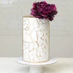 Lacupella Seamless Pattern Cake Stencil - VISCO -Dream Cake Shop lacupella seamless pattern cake stencil visco p13367 46578 image