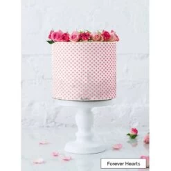 LissieLou Forever Hearts Cake Stencil - Full Size Design
