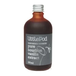 LittlePod Pure Bourbon Vanilla Extract 100ml - Responsibly Sourced