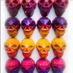 Martellato Praline Skull Polycarbonate Mould -Dream Cake Shop martellato praline skull polycarbonate mould p14675 51100 image