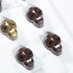 Martellato Praline Skull Polycarbonate Mould -Dream Cake Shop martellato praline skull polycarbonate mould p14675 51101 image