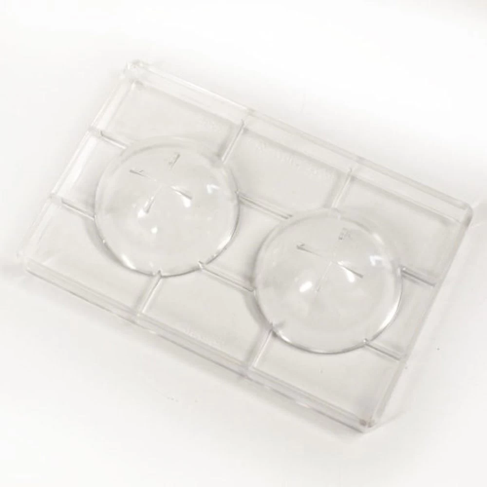Martellato Semisphere Polycarbonate Mould - 10cm - 2 Cavities 5 Martellato Semisphere Polycarbonate Mould - 10cm - 2 Cavities - Image 3