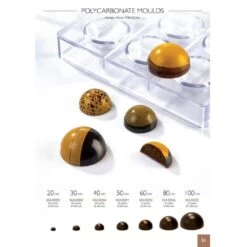 Martellato Semisphere Polycarbonate Mould - 10cm - 2 Cavities 9 Martellato Semisphere Polycarbonate Mould - 10cm - 2 Cavities -Dream Cake Shop martellato semisphere polycarbonate mould 10cm 2 cavities p14719 50994 image