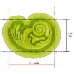 Marvelous Mould Left Essential Swirl - Sculpted Scroll Molds -Dream Cake Shop marvelous mould left essential swirl sculpted scroll molds p16088 56047 image