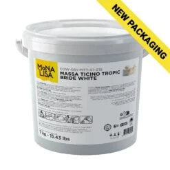 Mona Lisa Bride White Tropic Sugarpaste - 7kg
