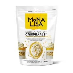 Mona Lisa Chocolate Crispy Pearls - White - 800g