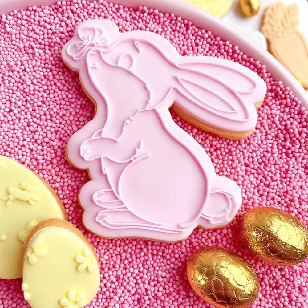 Oh My Cookie Butterfly Bunny Cookie Stamp + Cookie Cutter 4 Oh My Cookie Butterfly Bunny Cookie Stamp + Cookie Cutter - Image 2