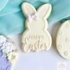 Oh My Cookie Happy Easter Bunny Cookie Stamp + Cookie Cutter -Dream Cake Shop oh my cookie happy easter bunny cookie cutter p17147 61297 image