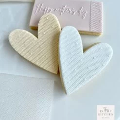 Oh My Cookie Lace And Polka Dots Background Cookie Stamp