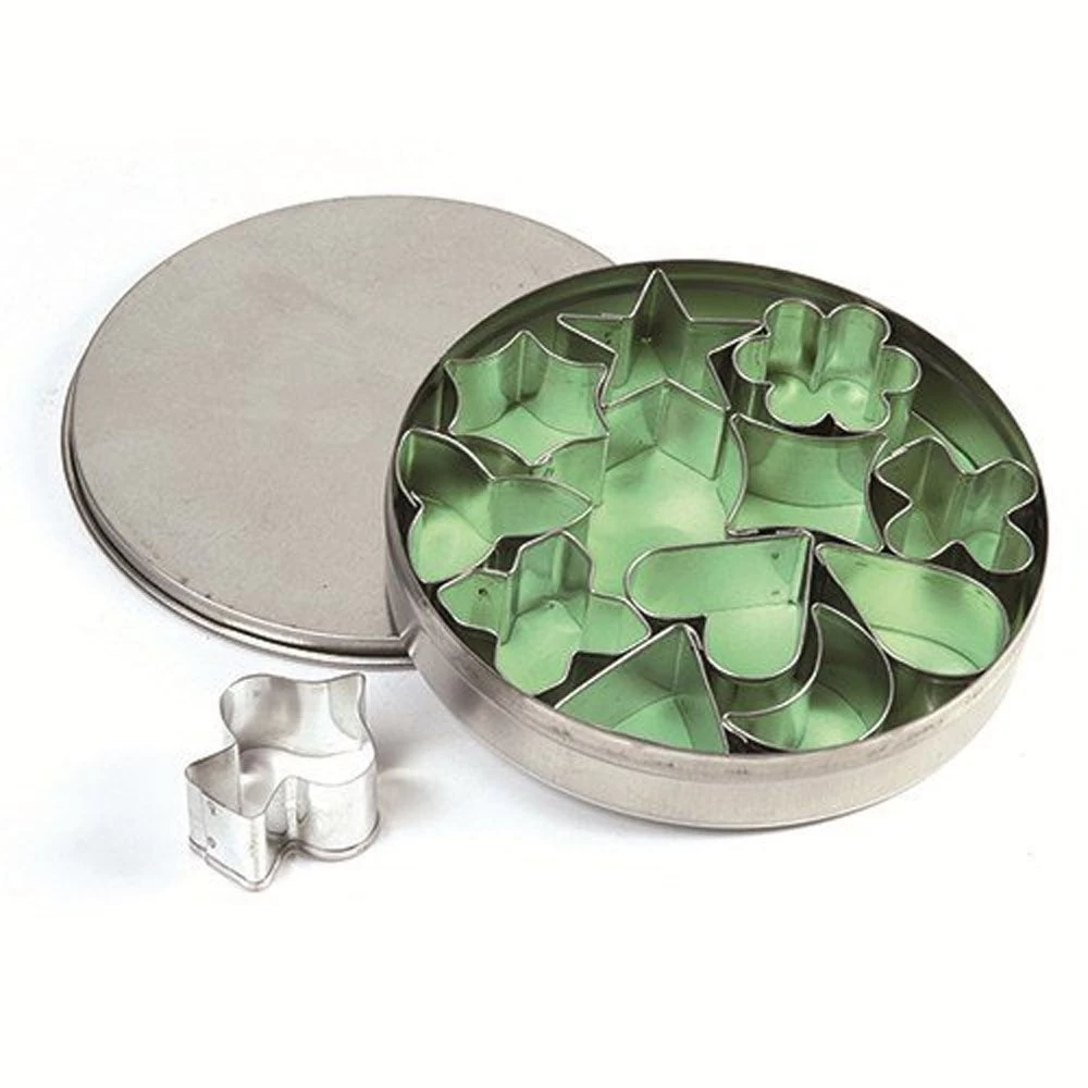 Pavoni Mixed Shape Cutters - 12 Pieces 3 Pavoni Mixed Shape Cutters - 12 Pieces