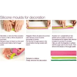 Pavoni Sangallo Design Silicone Mould -Dream Cake Shop pavoni sangallo design silicone mould p1061 3623 image