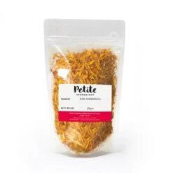 Petite Ingredient Dried Organic Edible Calendula - 4g -Dream Cake Shop petite ingredient dried organic edible calendula 4g p13677 47616 image