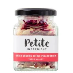 Petite Ingredient Dried Organic Edible Pelargonium - 2g