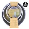PME 4" Deep Round Cake Tins - Set Of 3 - 6", 8", & 10" -Dream Cake Shop pme 4 deep round cake tins set of 3 6 8 10 p15582 54317 image