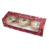 Premium Merry Christmas Snowflake Double Stack Mince Pie Box 9 X 3 X 2, Pack Of 25 -Dream Cake Shop premium merry christmas snowflake double stack mince pie box 9 x 3 x 2 pack of 25 p6479 27453 image