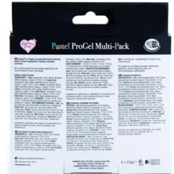 Rainbow Dust Progel Pastel Colour Pack Of 6 -Dream Cake Shop rainbow dust progel pastel colour pack of 6 p13464 46967 image