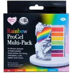 Rainbow Dust Progel Rainbow Colour Pack Of 6