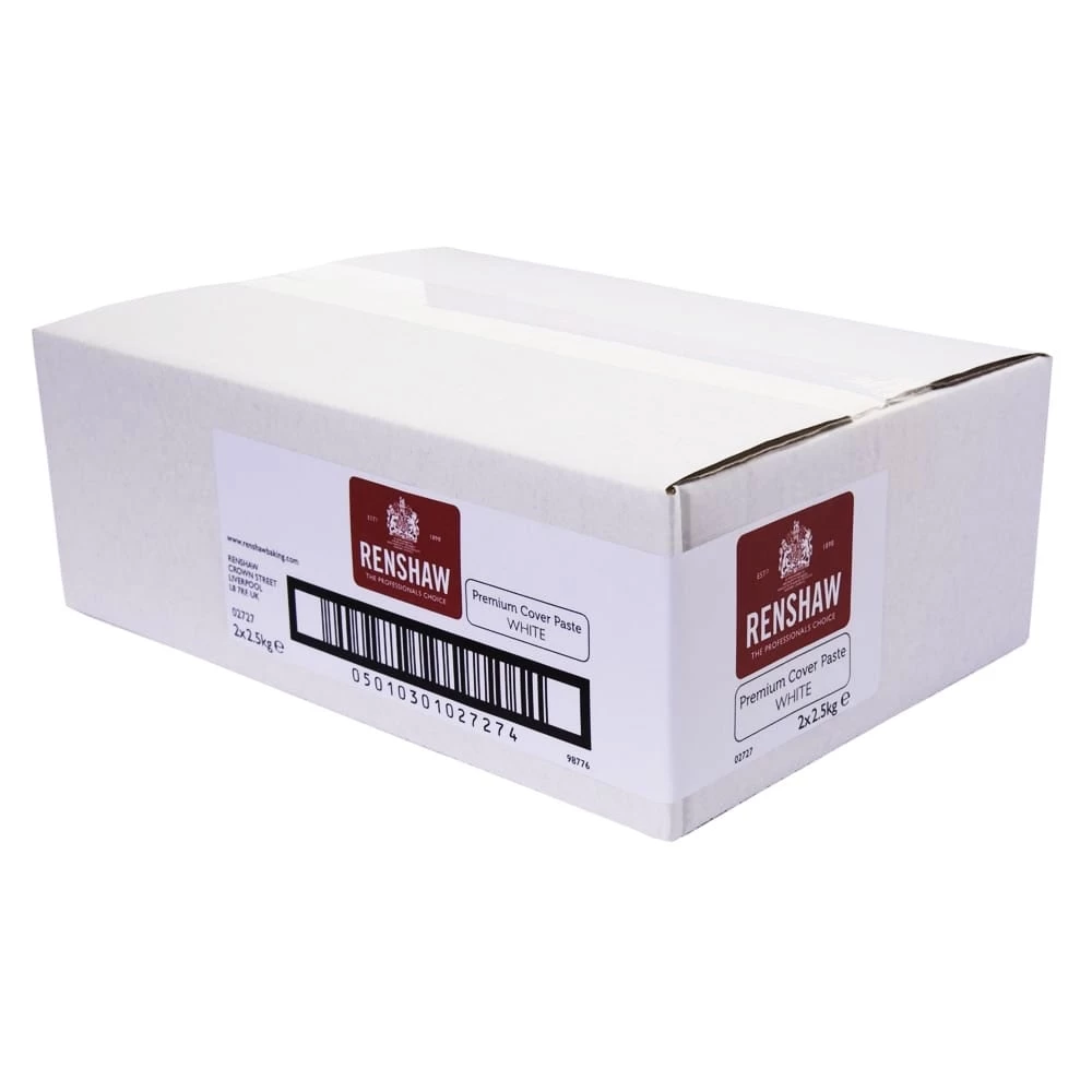 Renshaw PREMIUM White Professional Covering Paste Fondant Icing 3 Renshaw PREMIUM White Professional Covering Paste Fondant Icing