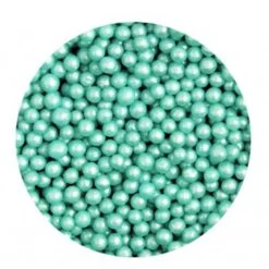 Scrumptious Sprinkles Twist Ingredients Sugar Pearls - Turquoise - 4mm - 1 Kg