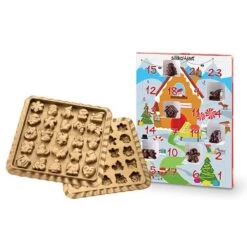 Silikomart Creative Christmas Countdown High Quality Silicone Mould -Dream Cake Shop silikomart creative christmas countdown high quality silicone mould p16367 56933 image