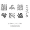 Silvia Favero Cookie Stencil - Nature - Set Of 7 -Dream Cake Shop silvia favero cookie stencil nature set of 7 p14097 49137 image