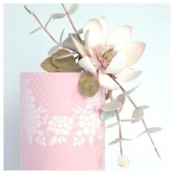 Silvia Favero DUO ALBA - Cake Stencil 2 In 1 -Dream Cake Shop silvia favero duo alba cake stencil 2 in 1 p11006 40261 image